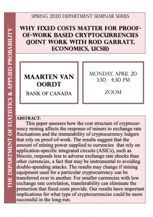 Seminar talk info
